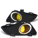 Yellow Driving Bumper Fog Lights Lamps + Harness Switch For 2003-2005 Mazda6 4Dr