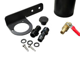 Universal Performance Oil Catch Can 2 Port -10AN + Mounting Bracket Kit Turbo