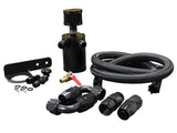 Universal Performance Oil Catch Can 2 Port -10AN + Mounting Bracket Kit Turbo