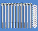 LS Truck Intake Manifold Bolts Stainless Steel Kit Vortec 4.8 5.3 6.0 6.2L LS1