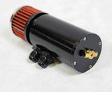 Pro Series Baffled 0.75L 8AN Oil Catch Can Hose Kit and Fittings Universal AN8