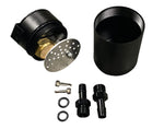 Oil Catch Can Tank 2-Port Baffled Reservoir Breather Universal Reservoir USA