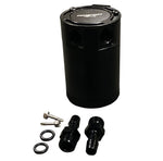 Oil Catch Can Tank 2-Port Baffled Reservoir Breather Universal Reservoir USA