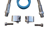 LS Engine 3 Bolt DBC DBW Gen 3 Throttle Body Bypass Steel Braided Hose Coolant