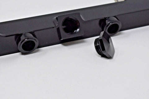K Series Black High Flow Fuel Rail Honda Acura K20 K24 DC2 EG EK EP3 RSX Civic