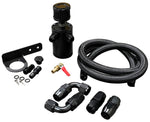 Universal Performance Oil Catch Can 2 Port 6AN + Mounting Bracket Kit Turbo -6AN