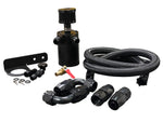 Universal Performance Oil Catch Can 2 Port 6AN + Mounting Bracket Kit Turbo -6AN