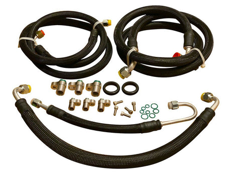 K Series K20 K24 AC Line Tuck for Honda Acura Integra EG EK DC2 K Swap Condenser