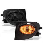 Smoke Driving Bumper Fog Lights Lamps + Switch For 2002-2005 Honda Civic Ep3 Si