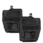 Smoked Lens Oe Style Head Lights Lamps For 2008-2010 Ford F250 F350 F450 Pickup