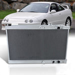 Manual Transmission Dual Core Aluminum Radiator For 1994-2001 Acura Integra Dc2