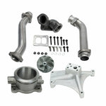 94-97 Ford 7.3L Turbo Pedestal Exhaust Housing Non-EBP & Up Pipes  5+5 Wheel