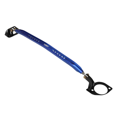Front Upper Strut Rod Brace Tie Bar Blue For 1990-1996 Nissan 300Zx Fairlady Z32