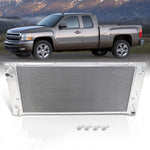 34" Core Aluminum Radiator For 1999-2013 Chevy Silverado Sierra / 00-14 Tahoe V8