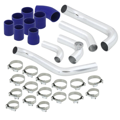 2.5" Fmic Turbo Charged Piping Kit + Couplers For 2006-2011 Honda Civic R18A1
