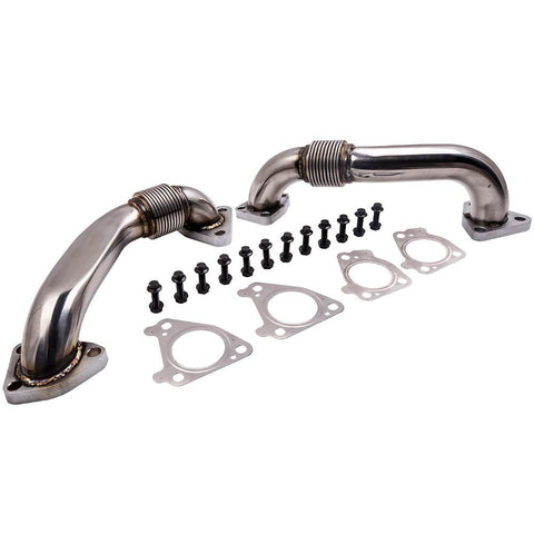 2001-2016 Upgraded Up Pipe Pipes for GMC for Chevy 6.6L Duramax LB7 LLY LBZ LMM