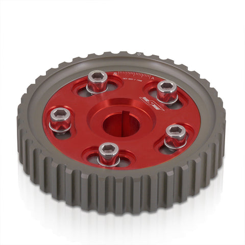Red D15 D16 Sohc Engine Motor Aluminum Cam Shaft Gear For Honda Civic Crx Delsol