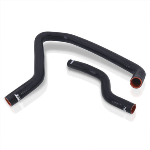 Silicone Radiator Coolant Hose Kit Black For 1994-1997 Honda Accord F22 F20
