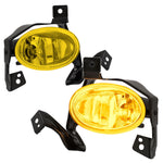 Yellow Bumper Jdm Fog Lights Lamps + Wiring Harness Kit For 2010-2011 Honda Cr-V