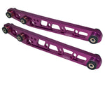 Purple Jdm Aluminum Rear Lower Control Arms Kit Lca For 1996-2000 Honda Civic Ek