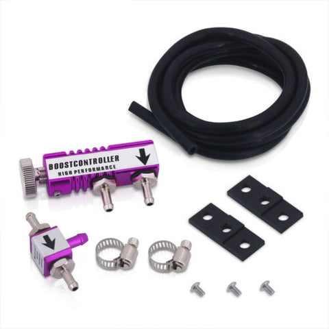 Jdm Manual Turbo Boost Controller Kit Purple For Nissan 240Sx Sentra Altima 350Z
