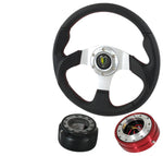 Accord Prelude 6 Bolt Mounting Steering Wheel + Quick Release + Hub Adapter Kit