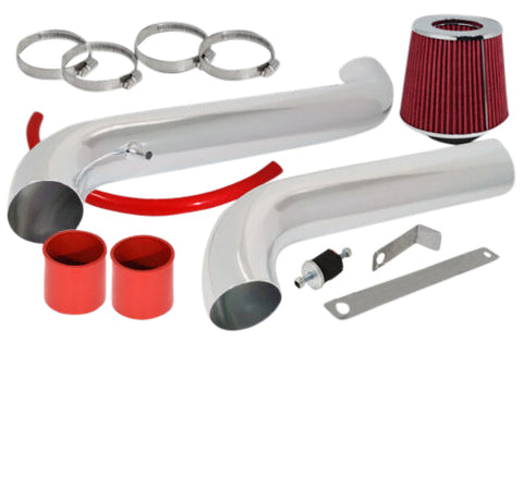 Cold Air Intake Induction System Polish Pipe + Filter For 1994-2002 Honda Accord