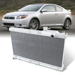 Dual Core Cooling Aluminum Radiator For 2005-2010 Scion Tc 2.4L Dohc M/T