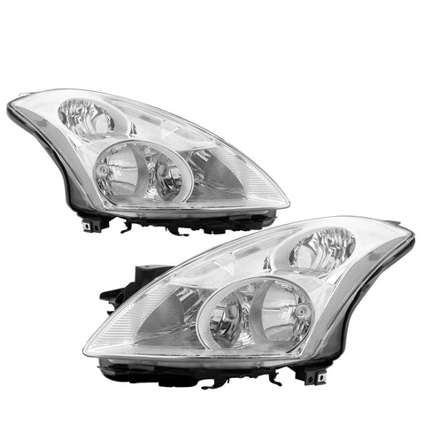 Chrome Clear Oe Style Driving Head Lights Lamp For 2010-2012 Nissan Altima Sedan