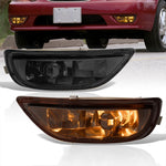 Smoked Replacement Bumper Driving Fog Lights Lamps For 2001-2002 Toyota Corolla
