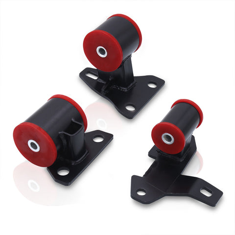 H22 H23 3Pcs Motor Mount Swap Conversion Brackets For 1992-1995 Honda Civic Eg