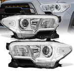 Clear Oe Style Led Drl Projector Head Lights Lamps For 2016-2021 Toyota Tacoma