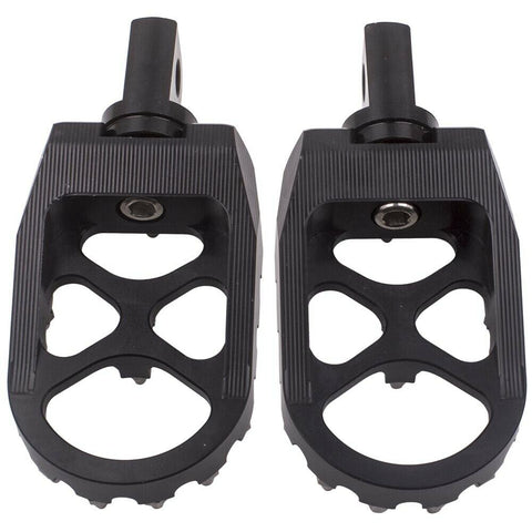 1 Pair Wide Fat Foot Peg Rest Pedals for Harley Davidson for Dyna 1993-2017