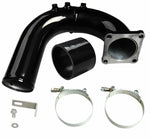 BLACK High Flow Intake Elbow Tube for 2003-2007 Dodge Ram 5.9L Cummins Diesel