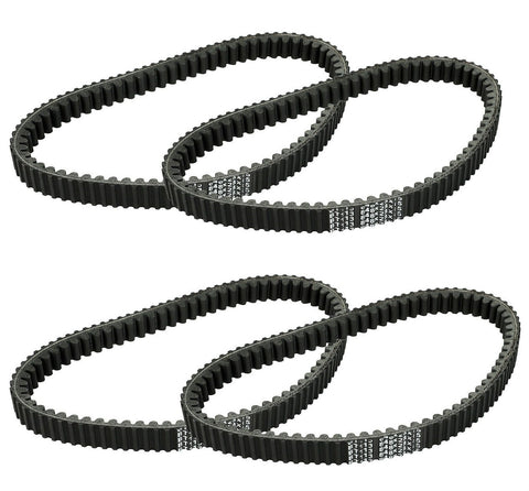 Drive Belt 4Pcs Fit Kawasaki Prairie KVF360 360 4X4 2003-2012