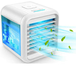 Portable Mini Air Conditioner Evaporative Cooler Humidifier Personal Desktop Fan