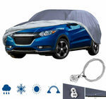 Full Car Cover SUV Outdoor Waterproof Sun UV Rain Dust Resistant w/ Lock