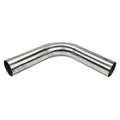 2.5" 2' Long 90 Degree Stainless Steel Exhaust Tube Pipe Piping Tubing 2FT