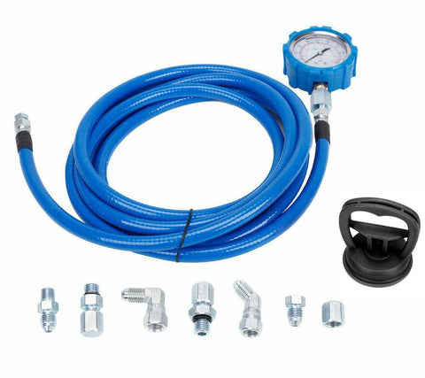 Fuel & Oil Pressure Mechanical Gauge Test Tool Kit For Ford Powerstroke 6.0L & 7.3L