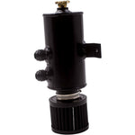 Oil Catch Can Reservoir Tank W/ Breather Filter Baffled Aluminum 10AN 750ml
