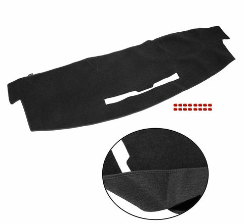 For 2014-2018 Chevrolet Silverado Truck 1500 2500 Dashboard Dash Cover Mat Black