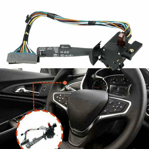 Multi-Function Combination Switch with Turn Signal For Chevrolet Chevy GMC 95-02