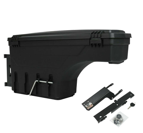 For 2015-21 Ford F-150 Rear Left Truck Bed Storage Box w/ Installation Brackets