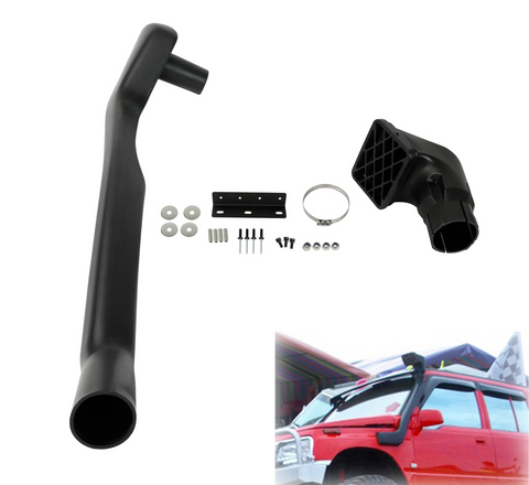 Left Black Snorkel Kit For Suzuki 1991-1999 Vitara Model 1.6L Petrol G16B 4WD