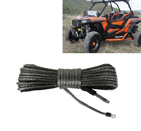 50ft Synthetic Winch Rope 4500lb FOR Polaris RZR 1000 XP XPT 900 S HighLifter