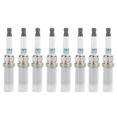 Pack of 8 TOYOTA 90919-01275 DENSO SC16HR11 3499 Spark Plugs For Prius/Corolla