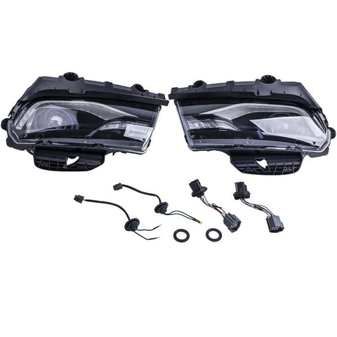 Headlight Assembly Drive Left Right Passenger Side For Chevrolet Camaro 2014-15