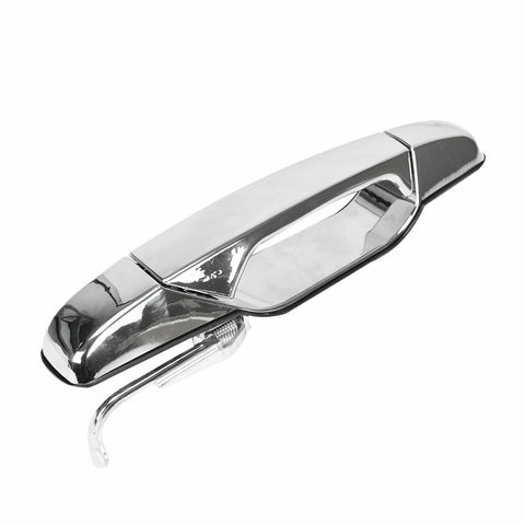 Rear Left Exterior Outside Door Handle Driver Chrome LH for Chevy Pickup Truck