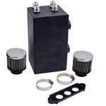 Racing Oil Catch Can Breather Tank for Honda Civic Integra 4 Port Series 10AN