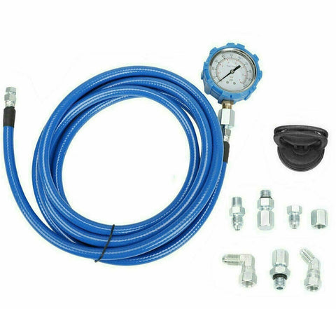 Fuel Oil Pressure Mechanical Gauge Test Tool For Ford 6.0L 7.3L Powerstroke